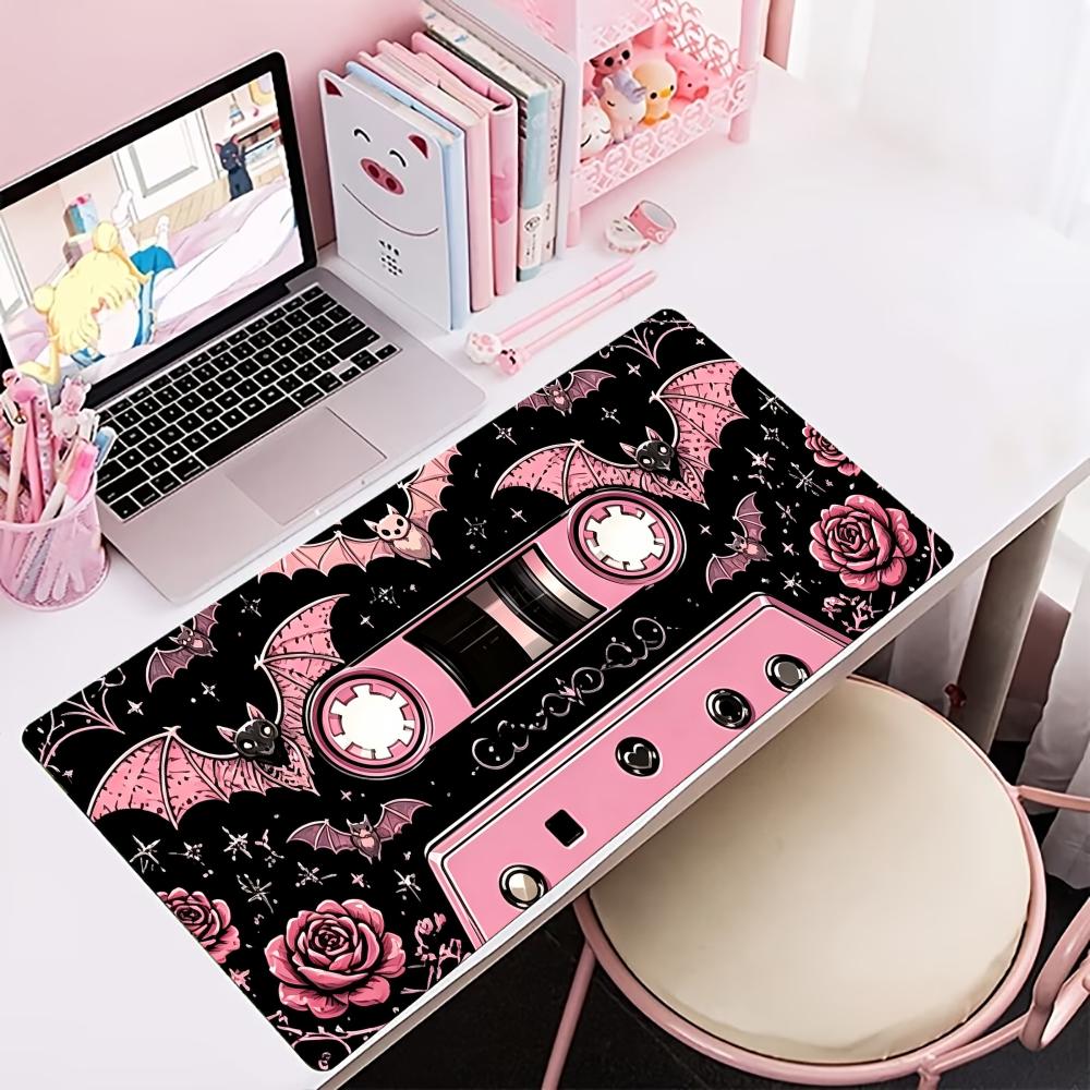 Retro Gaming Desk - Tappetino per Mouse da Gioco Grande