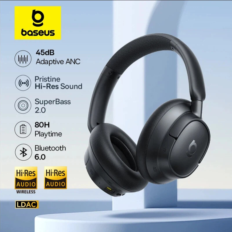Retro Gaming Headset - Cuffie Wireless Baseus EH10 NC ANC