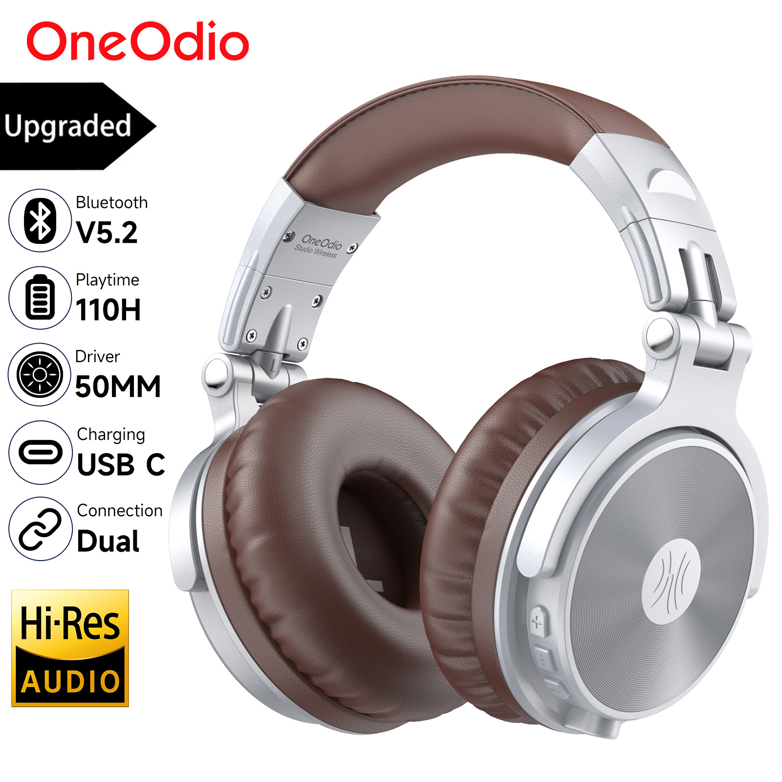 Retro Gaming Headset - Oneodio Upgrade Pro C Cuffie wireless