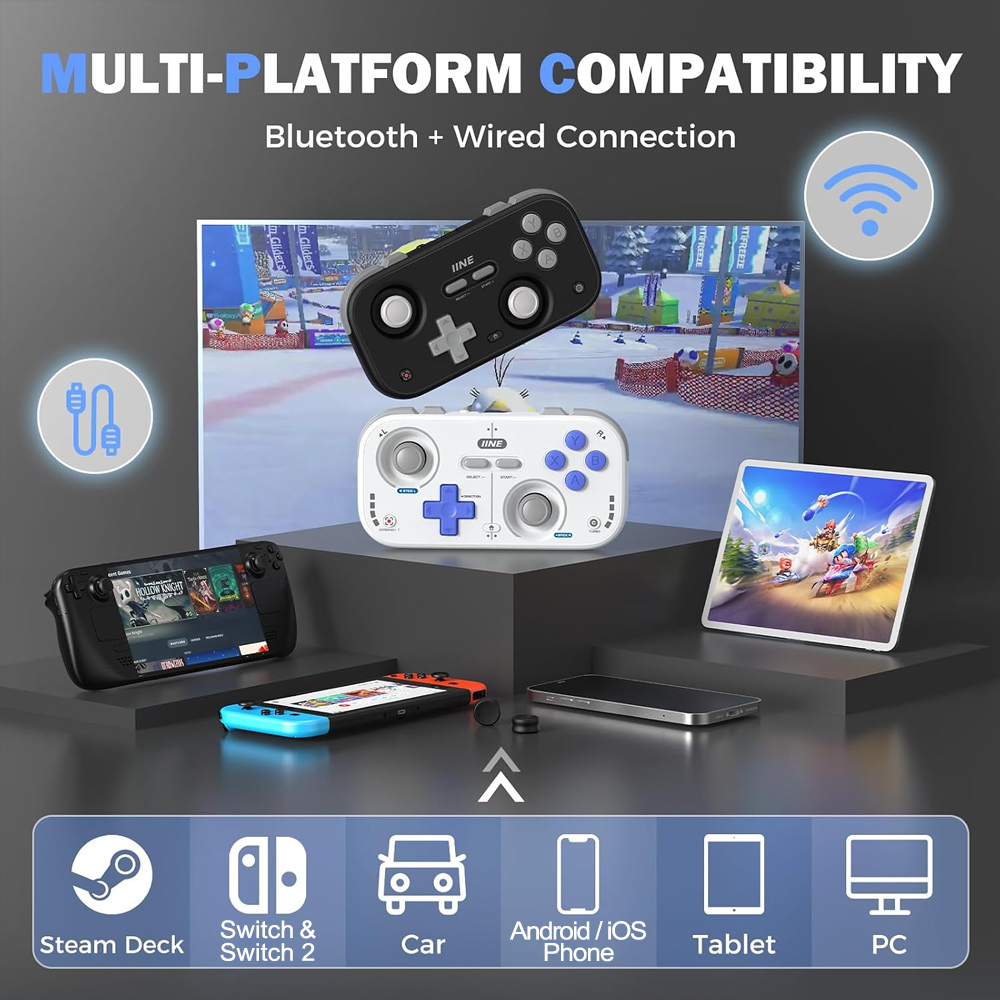 Mini Controller IINE Retro Por - Retro Gaming Corps recensione e prezzo