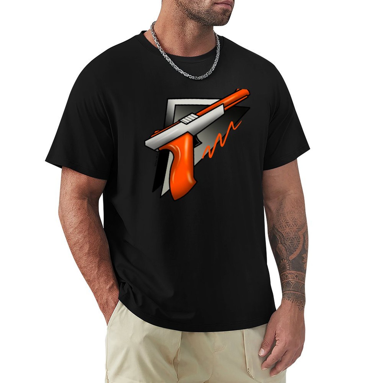 T-Shirt Vintage Anni '80 con G - Retro Gaming Light Gun recensione e prezzo