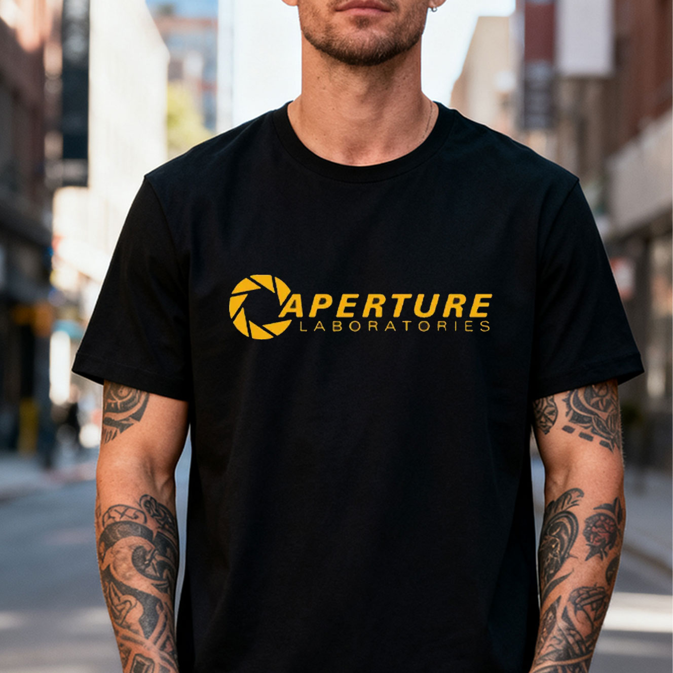 T-shirt in cotone da uomo Aper - Retro Gaming Logo recensione e prezzo
