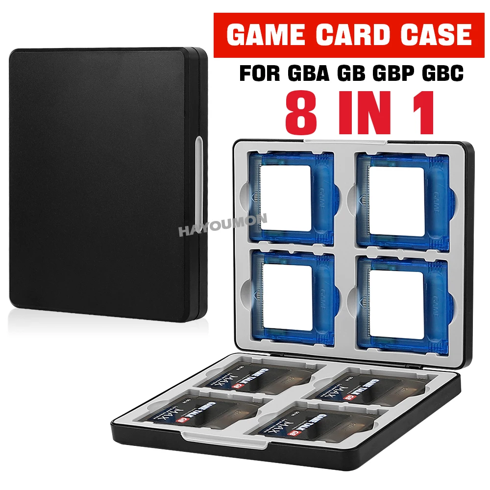 Scatola Portatile 8 in 1 per S - Game Boy Cartridge Holder recensione e prezzo