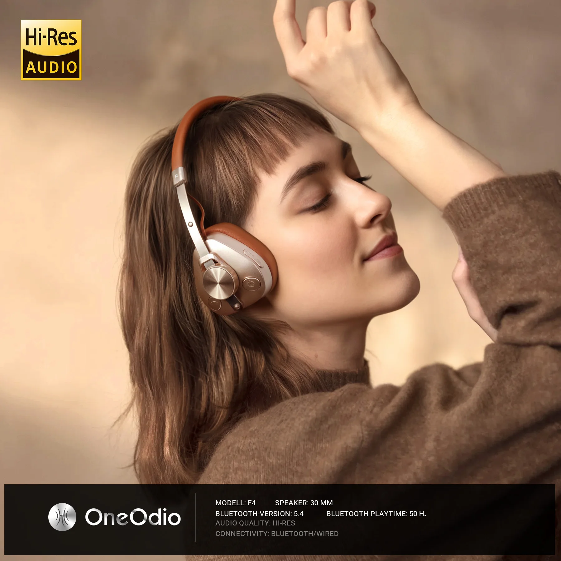 Oneodio F4 Cuffie Bluetooth wi - Retro Gaming Headset recensione e prezzo