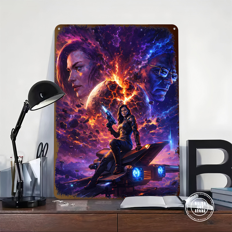 Poster in Latta con Guerriero  - Retro Gaming Space recensione e prezzo