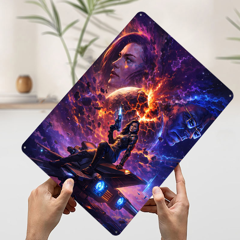 Poster in Latta con Guerriero  - Retro Gaming Space recensione e prezzo