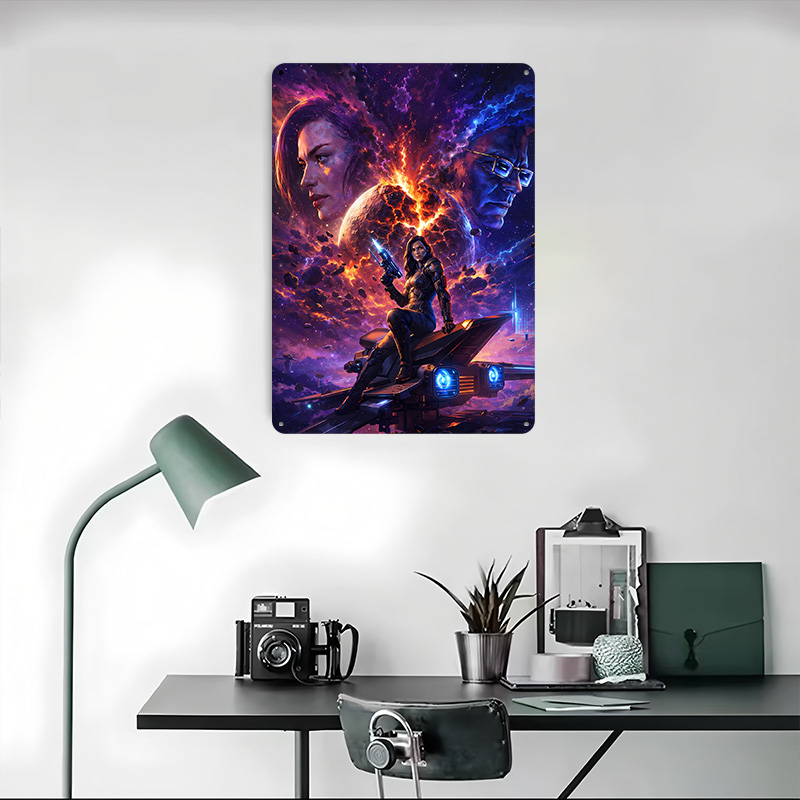 Poster in Latta con Guerriero  - Retro Gaming Space recensione e prezzo