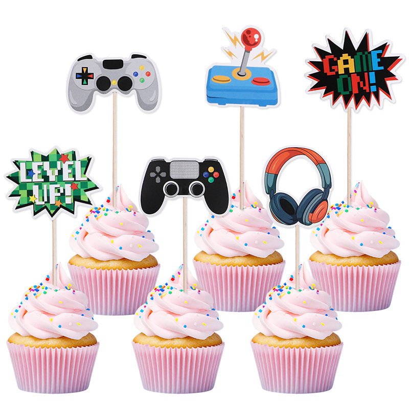 13 pezzi di toppers per torta  - Retro Gaming Headset recensione e prezzo