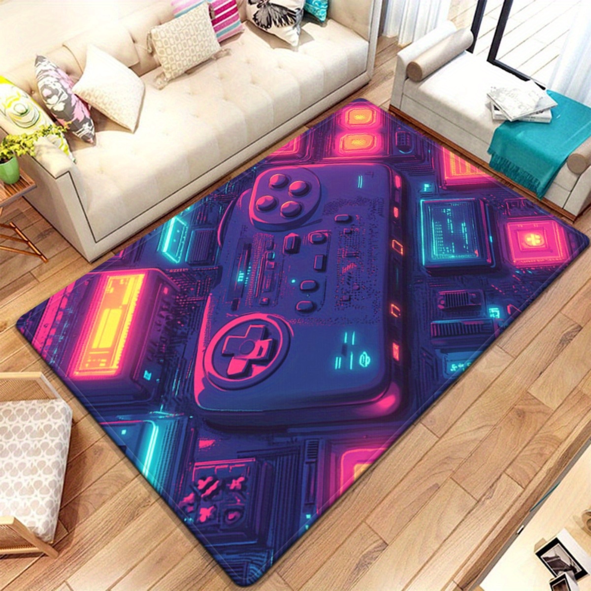 Tappeto Neon Gamer – Design co - Retro Gaming Space recensione e prezzo