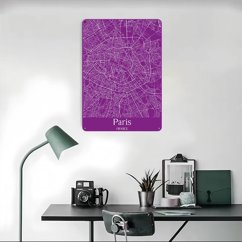 Poster Stampato della Mappa di - Retro Gaming Paris recensione e prezzo