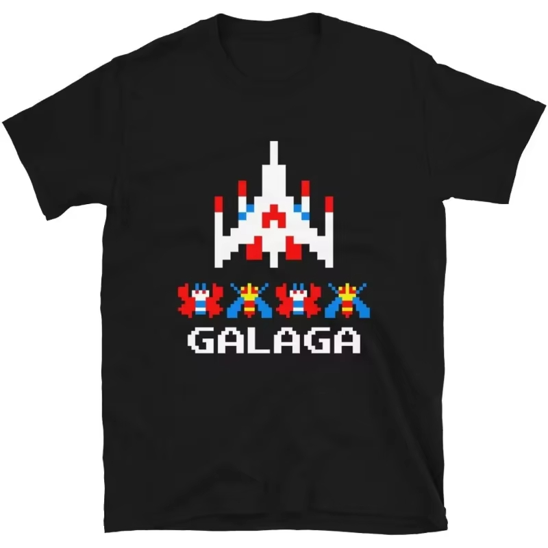 T-Shirt da Uomo in Cotone con  - Retro Gaming Space recensione e prezzo