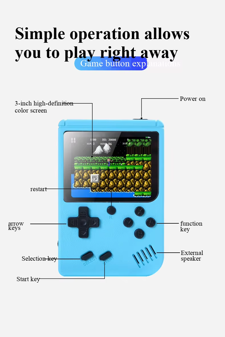 NUOVA Console di Gioco Portati - Retro X8 Gaming Console recensione e prezzo