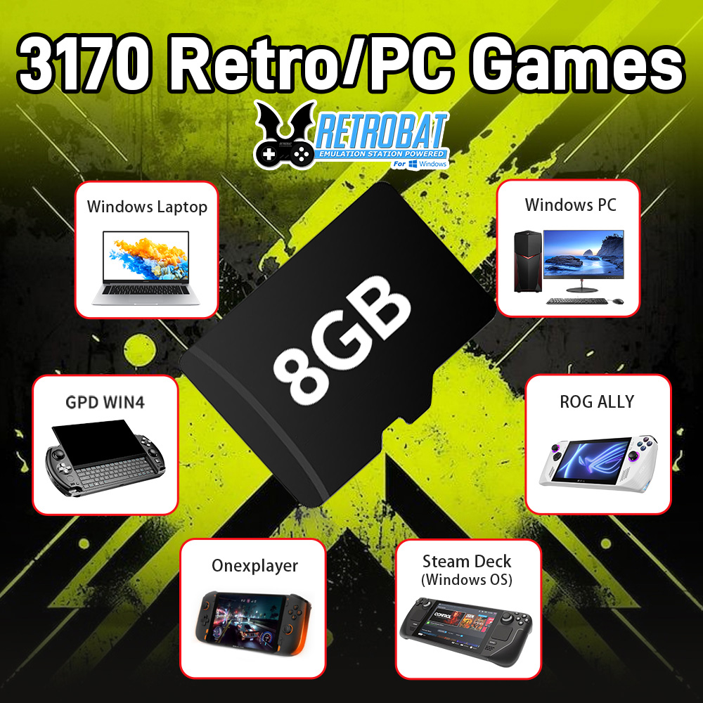 Scheda TF di gioco da 8 GB con - Retro X8 Gaming Console recensione e prezzo